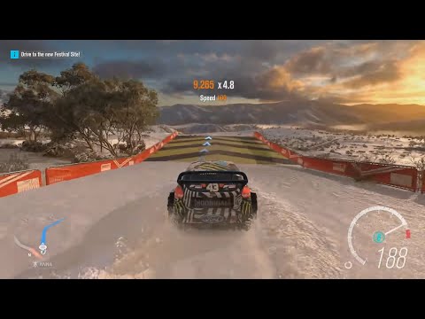 Forza Horizon 3 - Blizzard Mountain Expansion - Introduction and first few events