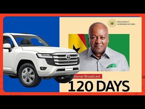 Deep Facts! About Mahama`s 120 Days in Office & Code of Conduct Over Gifted Cars