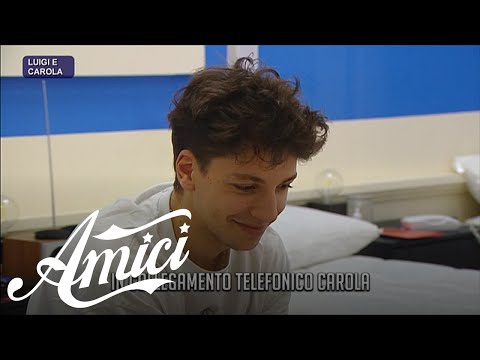 Amici 21 - La telefonata tra Luigi e Carola