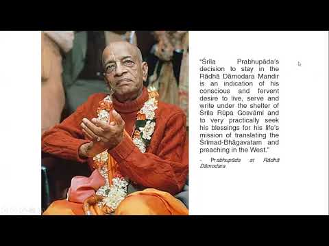 Nectar of instruction - Intro - HG Sarasiromani Das