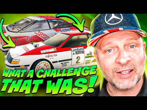 Bloody Nightmare! Restoring A 1991 Tamiya Toyota Celica GT-Four Rally RC Car TA01 RC 58096