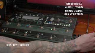 Video thumbnail for Lovepedal JMP 11 | Through The Kemper | by Jono East