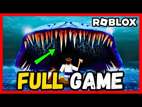 50 Days on a Raft FULL GAME Walkthrough & Ending - ROBLOX [4K60FPS]