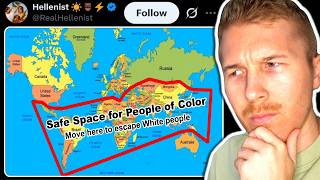 Can You Actually Escape White People?! (Bad Maps)