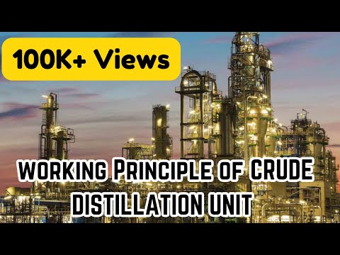 Process of crude distillation unit