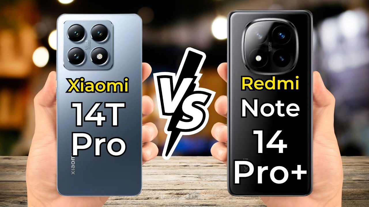 Xiaomi 14T Pro Vs Redmi Note 14 Pro Plus 🔥 Full Specs Comparison