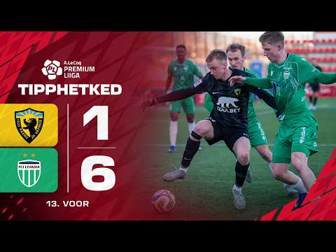 JK Vaprus Pärnu 1-6 FC Infonet Levadia Tallinn