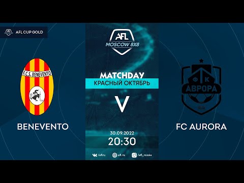 AFL22. AFL Cup Gold. Play-Off. Semi-final. Benevento - FC Aurora