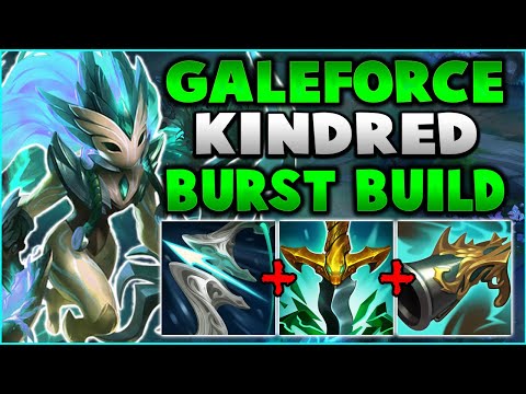 This Galeforce Kindred Build Makes You A OneShot God! (Goodbye Squishes) - League of legends