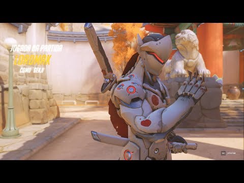 Genji Passador de manteiga nos cremosos amiguinhos (Overwatch POTG)