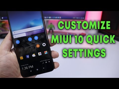 Customize MIUI 10 Quick Settings Panel & Notifications with MIUI.Ify App