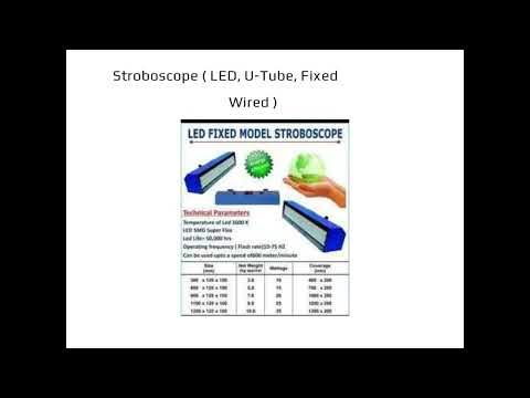 Fixed led stroboscope, for industrial, application/usage: fa...