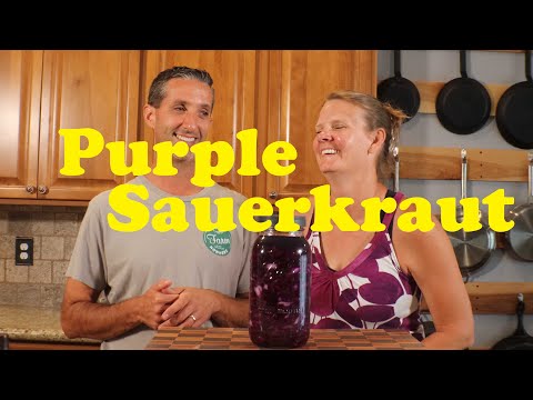 Red Cabbage Sauerkraut | Fermented Veggie Powerhouse!