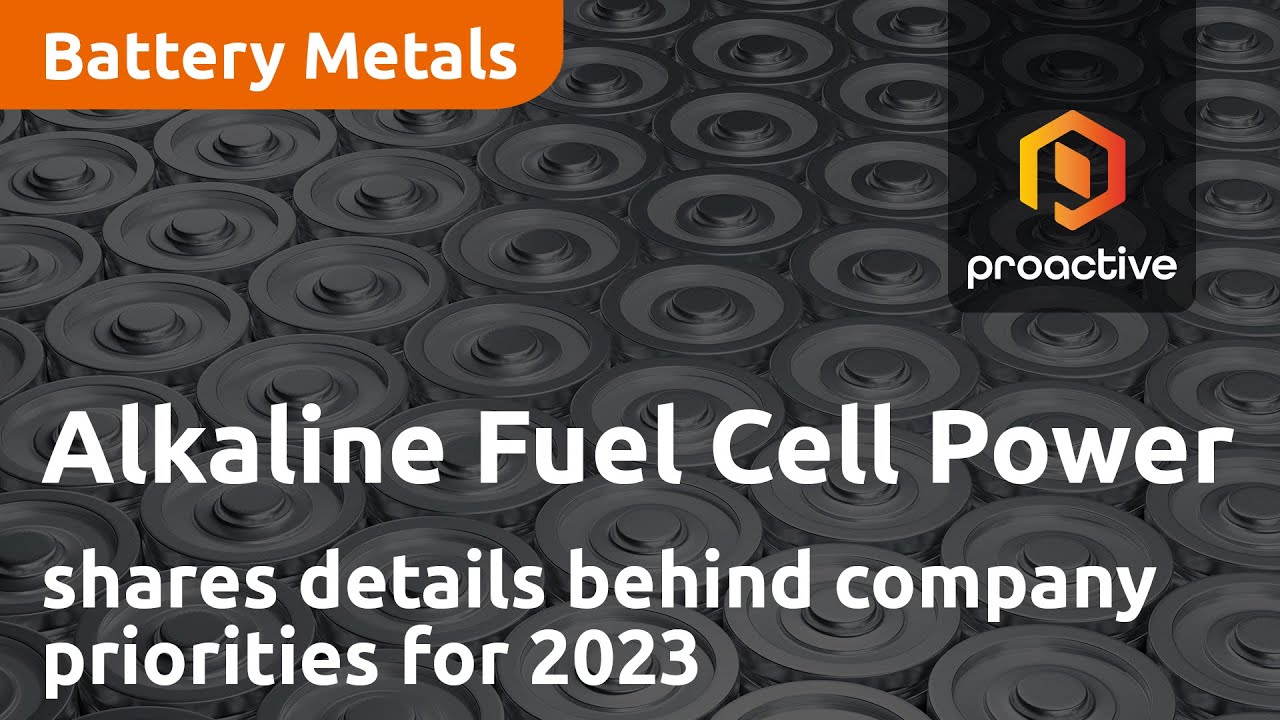 Alkaline Fuel Cell Power shares details behind company priorities for 2023