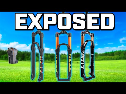 I took apart my cheap mountain bike forks **THEY'RE NOT SAFE**
