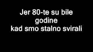 Daleka Obala - 80e lyrics