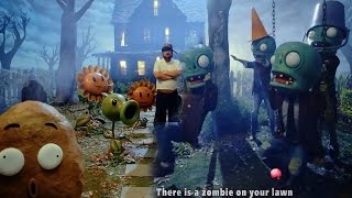 Real Life Plants VS Zombies PVZ Music Video MV Soundtrack and Making of PVZ MV