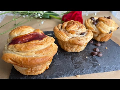 CRoissants+mUFFIN=CRUFFIN || How to make cruffins at home || Step by Step || Healthy twist