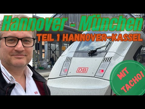 🚄 ICE 783 im Herbst: Hannover → Kassel | Führerstandsmitfahrt BR 412 🍂 Teil 1/4