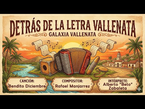 🎄 Bendito Diciembre:  Beto Zabaleta – Detrás de la Letra Vallenata   | Significado y Historia ✨