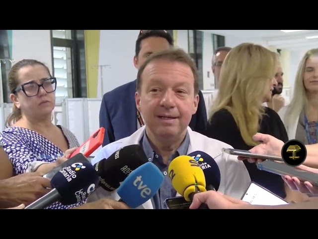 Visita al nuevo Hospital de Día de Oncología del Doctor Negrín