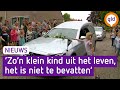 Tranen bij emotionele erehaag slachtoffers gezinsmoord Geldermalsen