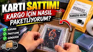 Bir Kart Sattım! 🃏 Kargoya Nasıl Paketliyorum? | Trading Card Shipping
