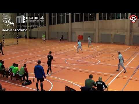 Betsafe Saaliliiga VII voor: Tartu Ravens vs Tallinna FC Cosmos 5:4 (4:2)