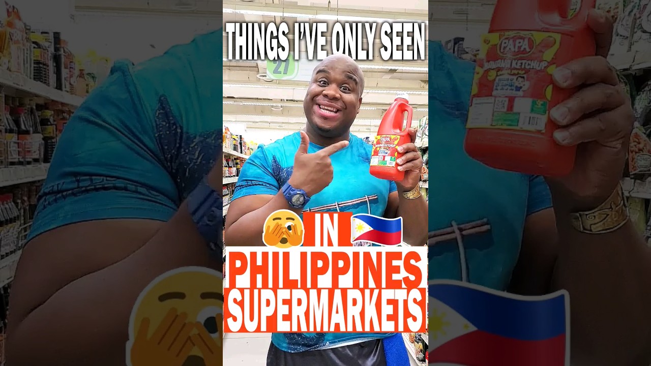 Things I've ONLY seen in Philippines' supermarkets 🇵🇭