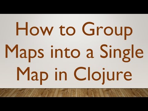 How to Group Maps into a Single Map in Clojure
