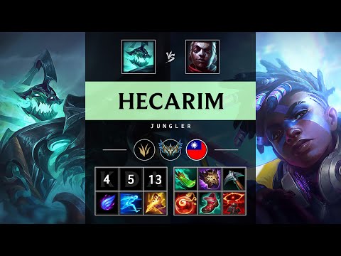Hecarim Jungle vs Ekko - TW Challenger Patch 25.15
