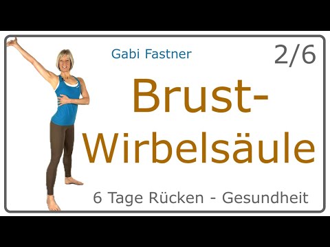 2/6📍16 min. Brustwirbelsäule mobilisieren & aufrichten | schmerzfrei durch Bewegung, im Stehen