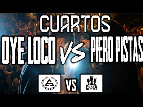 Piero Pistas (PDR) vs Oye Loco (Soporte) -4tos- Cruce de Colectivos -Rapstyle Sjl- 3ra Fecha (2019)