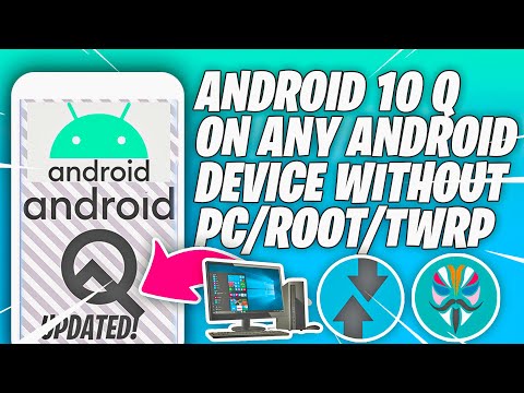 NO ROOT- Install Android 10 Q On Any Android Device | Without PC & Without ROOT