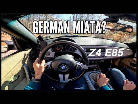 Thumbnail for 2004 BMW E85 Z4 3.0 MANUAL Mountain Drive Review (POV) - A Better Miata? by BMW, Car