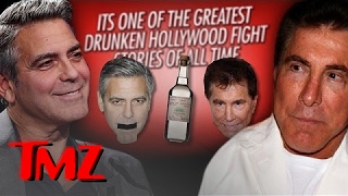 George Clooney VS. Steve Wynn!  YOU'RE AN A**HOLE!!!! | TMZ