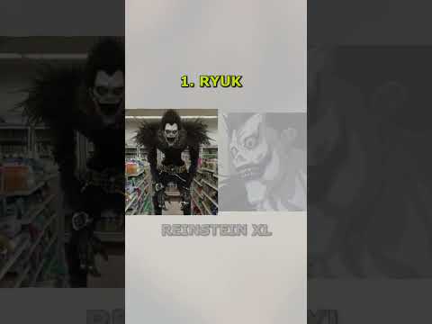 DEATH NOTE  (ANIME) Characters IN REAL LIFE! 🥶 #anime #kira #lightyagami