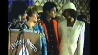 Michael Jackson at the United Negro College Fund (1988)