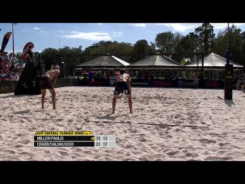 AVP Central Florida 2022 | Crabb/Dalhausser vs. Miller/Paulis | Friday | Stadium Court
