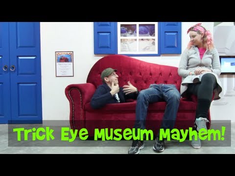 Adventures in the Trick Eye Museum!
