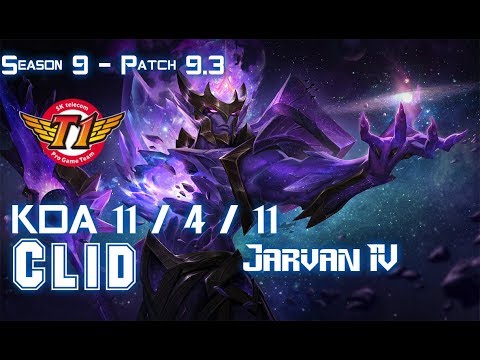 SKT Clid JARVAN IV vs KHA'ZIX Jungle - Patch 9.3 KR Ranked