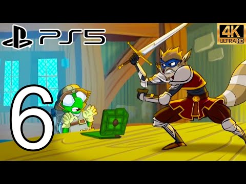 SLY COOPER 4 THIEVES IN TIME PS5 Gameplay Walkthrough Part 6 FULL GAME 4K 60FPS - No Commentary