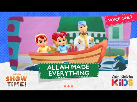 Allah Made Everything | Voice-Only | Zain Bhikha feat. Mina and Mila | Durioo+