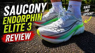 Saucony Endorphin Elite 3 First Run… This Shoe Is WILD 😳