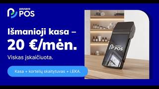 Paysera POS išmanioji kasa