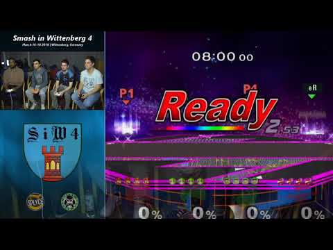 SiW4 - Zeal + SchlimmShady Vs. Kellner + Däumling - Losers Finals - Melee Doubles