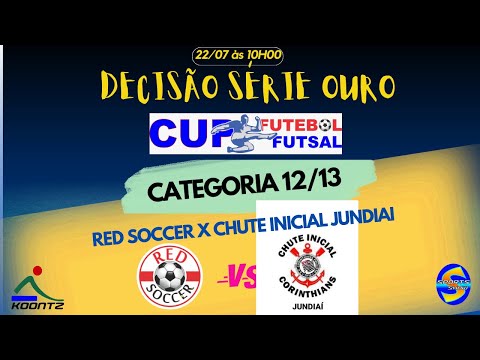 RED SOCCER X CHUTE INICIAL JUNDIAI | AO VIVO | CUP FUTEBOL E FUTSAL | FINAL SÉRIE OURO |