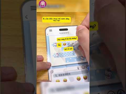 Đây là cách mà chúng tôi trao đổi khi bị cấm dùng điện thoại #genz #review #funny #votri #friends