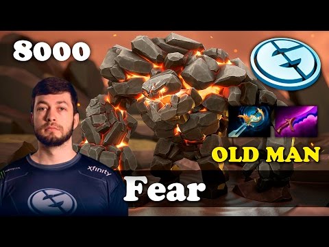 Fear Tiny [OLD MAN] | 8000 MMR Dota 2