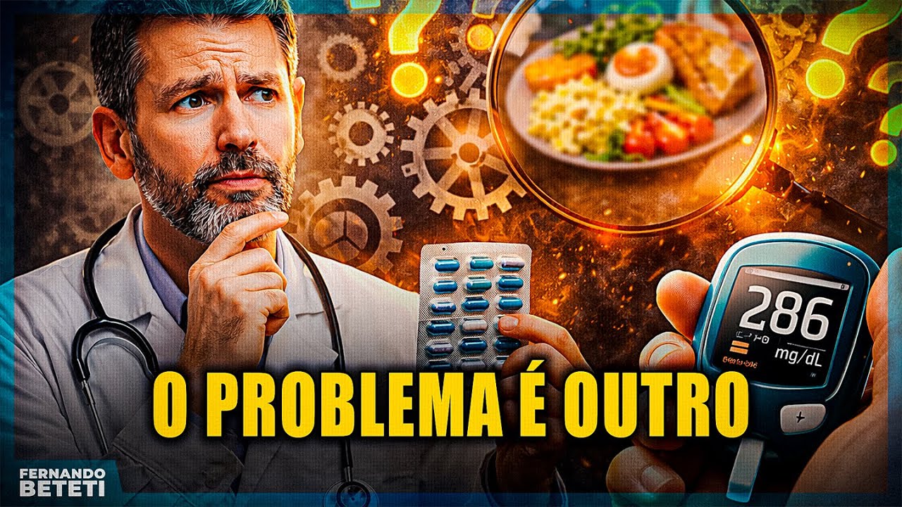A VERDADE sobre o DIABETES TIPO 2 que ninguém fala! - Dr. Samuel Dalle Laste - Fernando Beteti